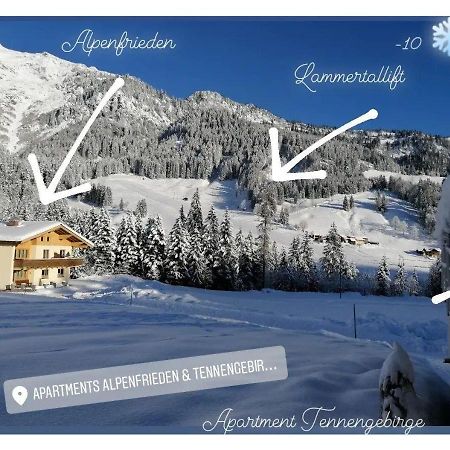 Apartment Tennengebirge Sankt Martin am Tennengebirge Exteriör bild