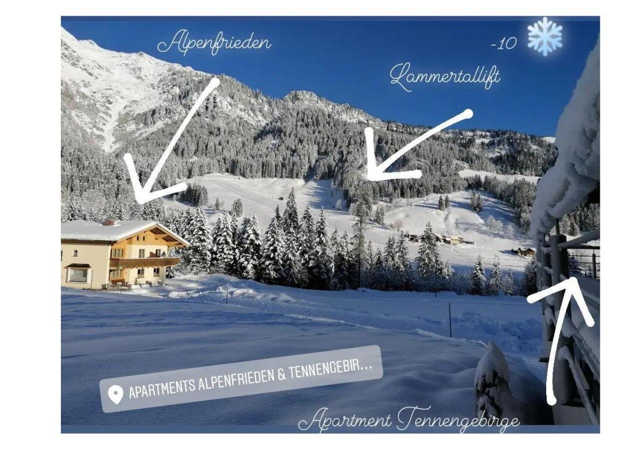 Apartment Tennengebirge Sankt Martin am Tennengebirge Exteriör bild